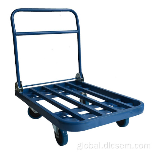 Flatbed Trolley for Sale Customized Warehouses Platform Trolleys Supplier